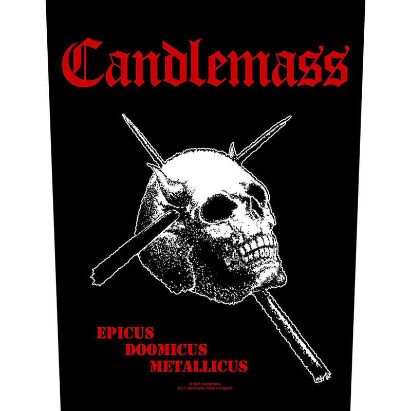 Candlemass Epicus Back Patch
