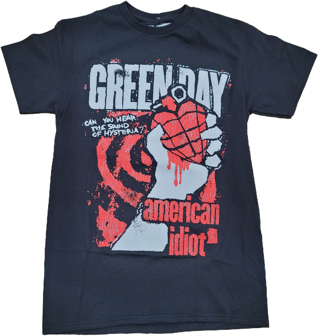 Green Day American Idiot Hyster – ShirtsNThingsAZ