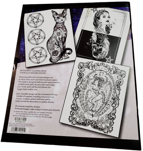 Coloring Book-Witchcraft