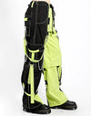 Full On Reflector Pant Blk/Lime
