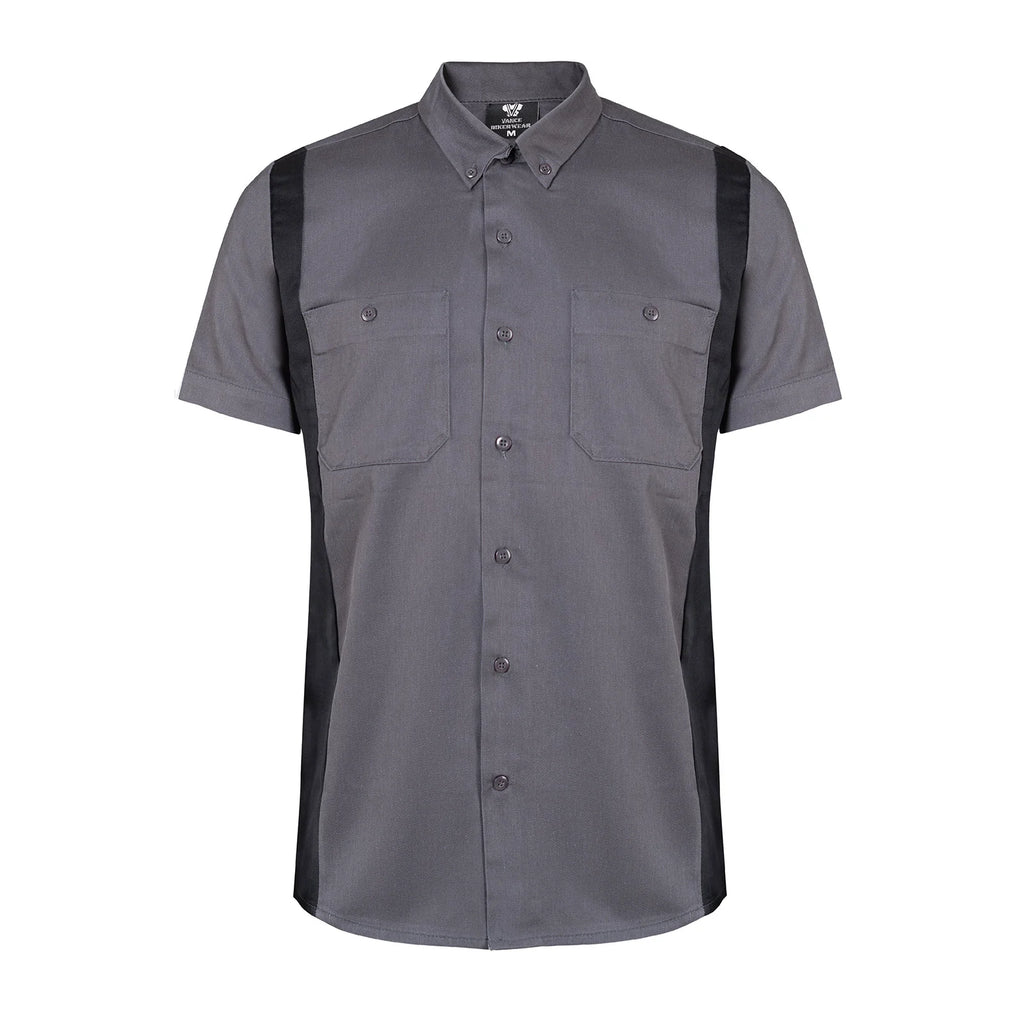 アウトドア寝具 RAW(s)Work shirt GraywBlackSidesWorkShirt2.webp