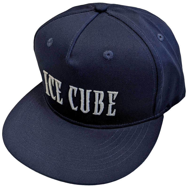 Ice Cube Logo Navy Snapback