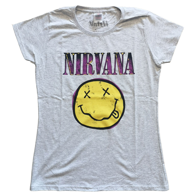 Nirvana Ladies Xerox Smiley Gry