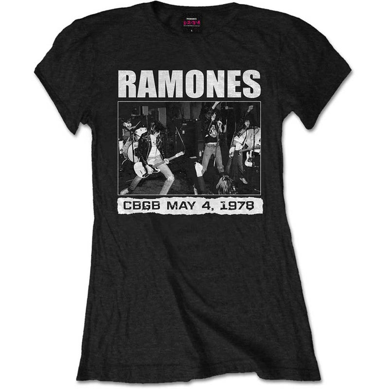 Ramones CBGB 1978 Ladies T
