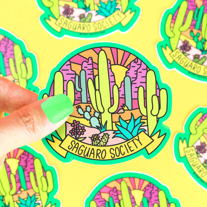 Saguaro Society Sticker