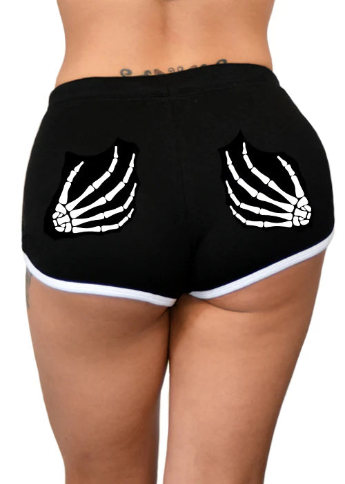 Skeleton Hands Shorts – ShirtsNThingsAZ