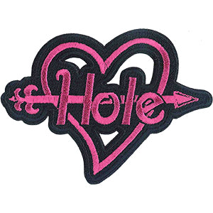 Hole Pink Heart & Arrow