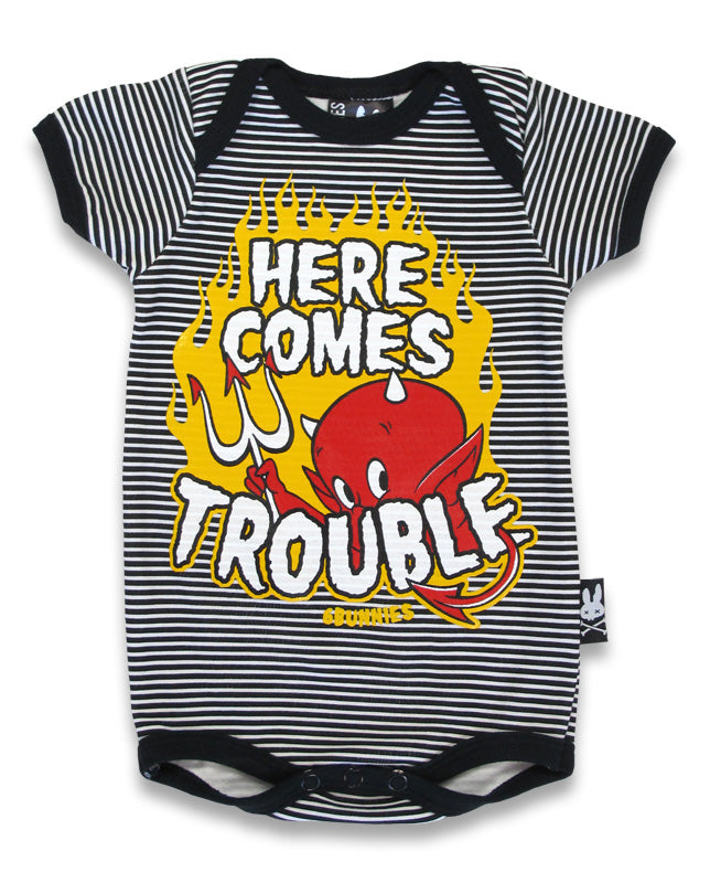 Here Comes Trouble  Onesie