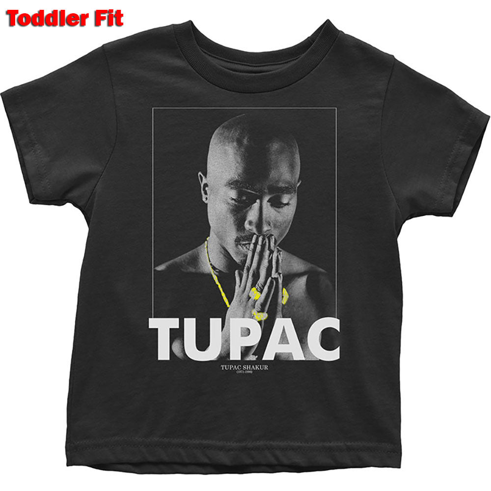 Tupac Praying Kids T-Shirt – ShirtsNThingsAZ - Main Image