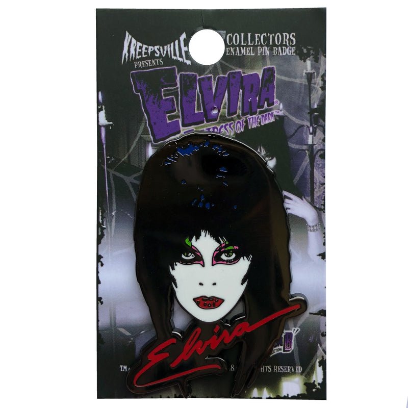 Elvira 80's Enamel Pin
