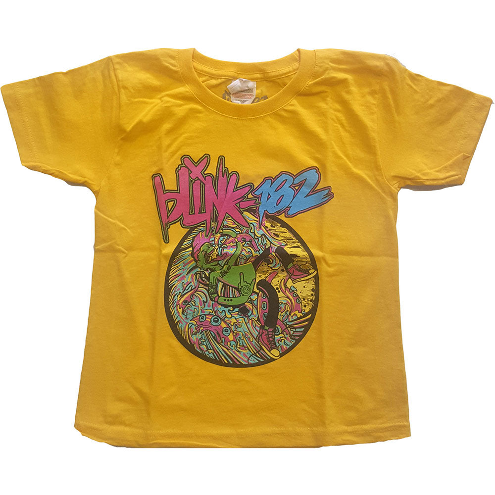 blink-182 ラグラン Blink 182 Overboard on Gold – ShirtsNThingsAZ