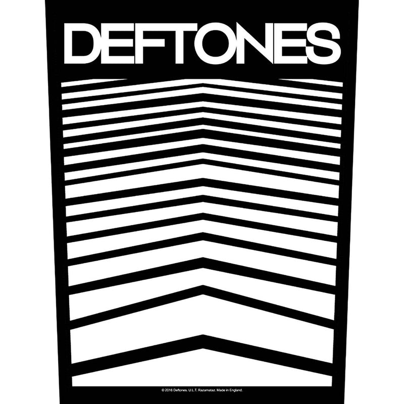 Deftones Abstract Lines Back Patch