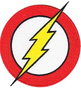 Flash Logo Iron-On Patch
