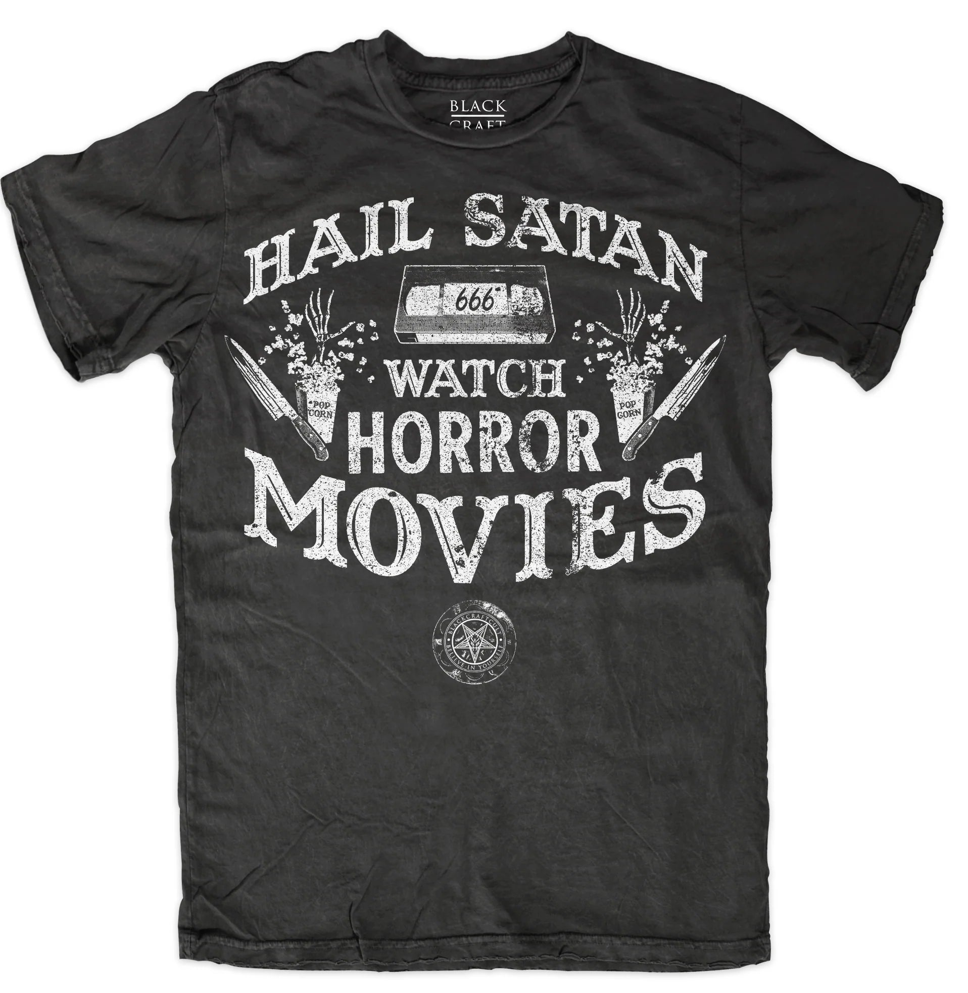 Hail Satan Watch Horror Movie ShirtsNThingsAZ