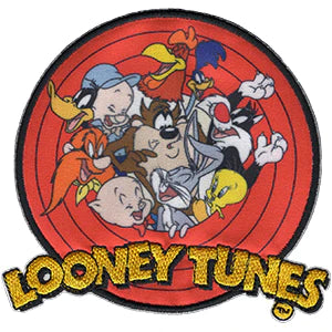Looney Tunes Group Iron-on Patch