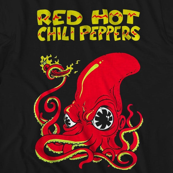 トップス Red Hot Chili Pepper Plus Size - Black Red Hot Chili Peppers Tee - Torrid