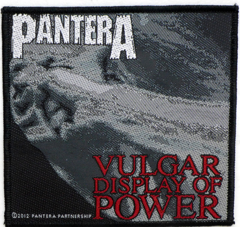 Pantera Vulgar Display Patch