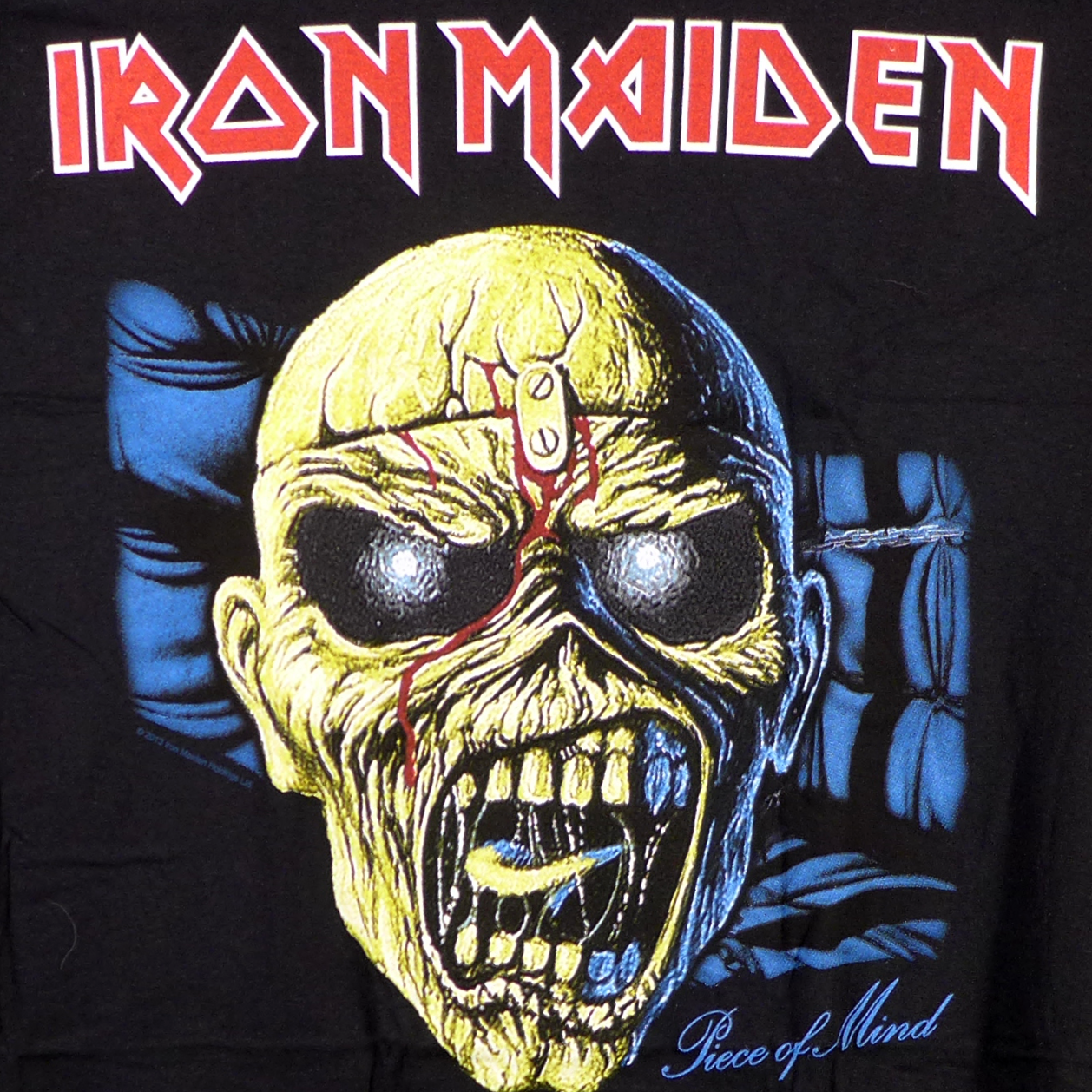 Iron Maiden Piece of Mind Skull ShirtsNThingsAZ