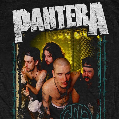 Pantera Barbed Group T-Shirt