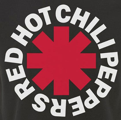 Red Hot Chili Peppers Classic Asterisk Logo Shirt – ShirtsNThingsAZ