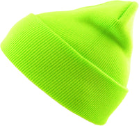Neon Lime Long Beanie