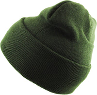 Olive Long Beanie