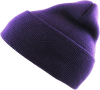 Purple Long Beanie