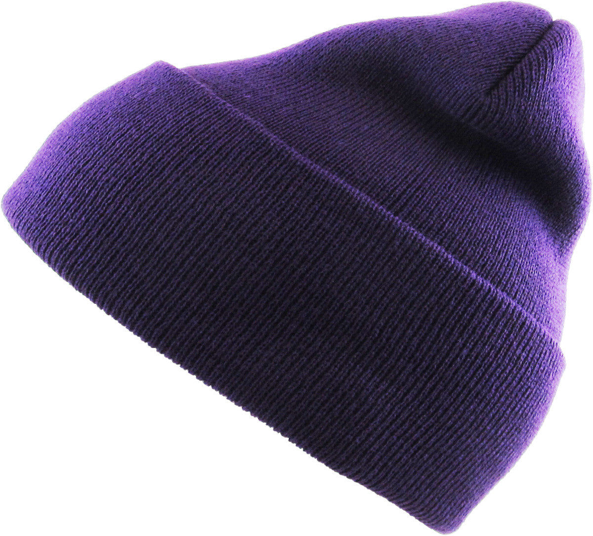 Purple Long Beanie