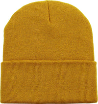 Mustard Long Beanie
