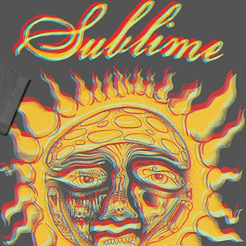 Sublime Yellow Sun on Grey