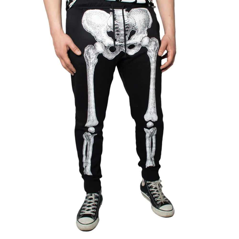 Skeleton White Bone Jogger ShirtsNThingsAZ