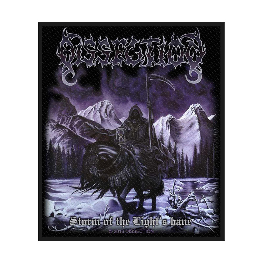 Patch Tessuto Woven DISSECTION Storm Of The Light's Bane - Ufficiale Licenziato - Regno Unito