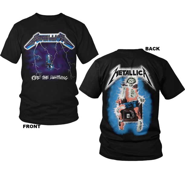 Metallica Ride the Lightning – ShirtsNThingsAZ