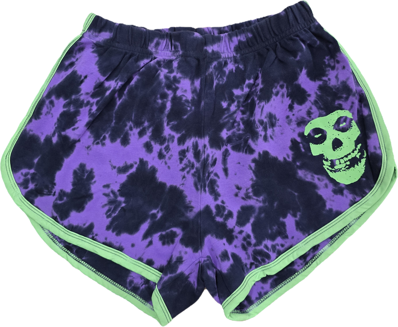 Misfits Logo Tie Dye Shorts
