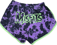 Misfits Logo Tie Dye Shorts