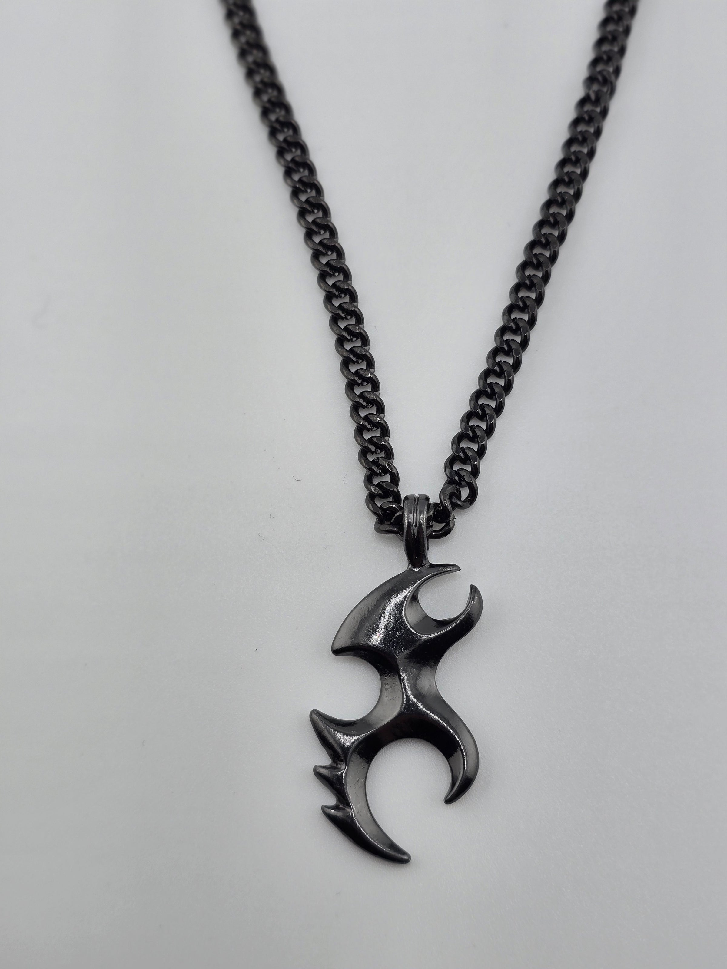 NK-20" Cut Curb Tribal Hematite