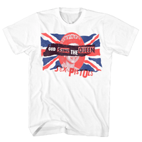 Sex Pistols God Save White T