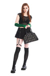 Duncan Shoulder Bag Green Plaid