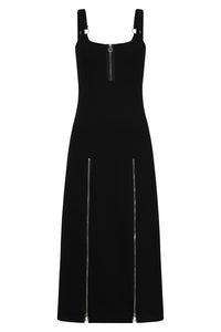 Black Malvolia Long Dress
