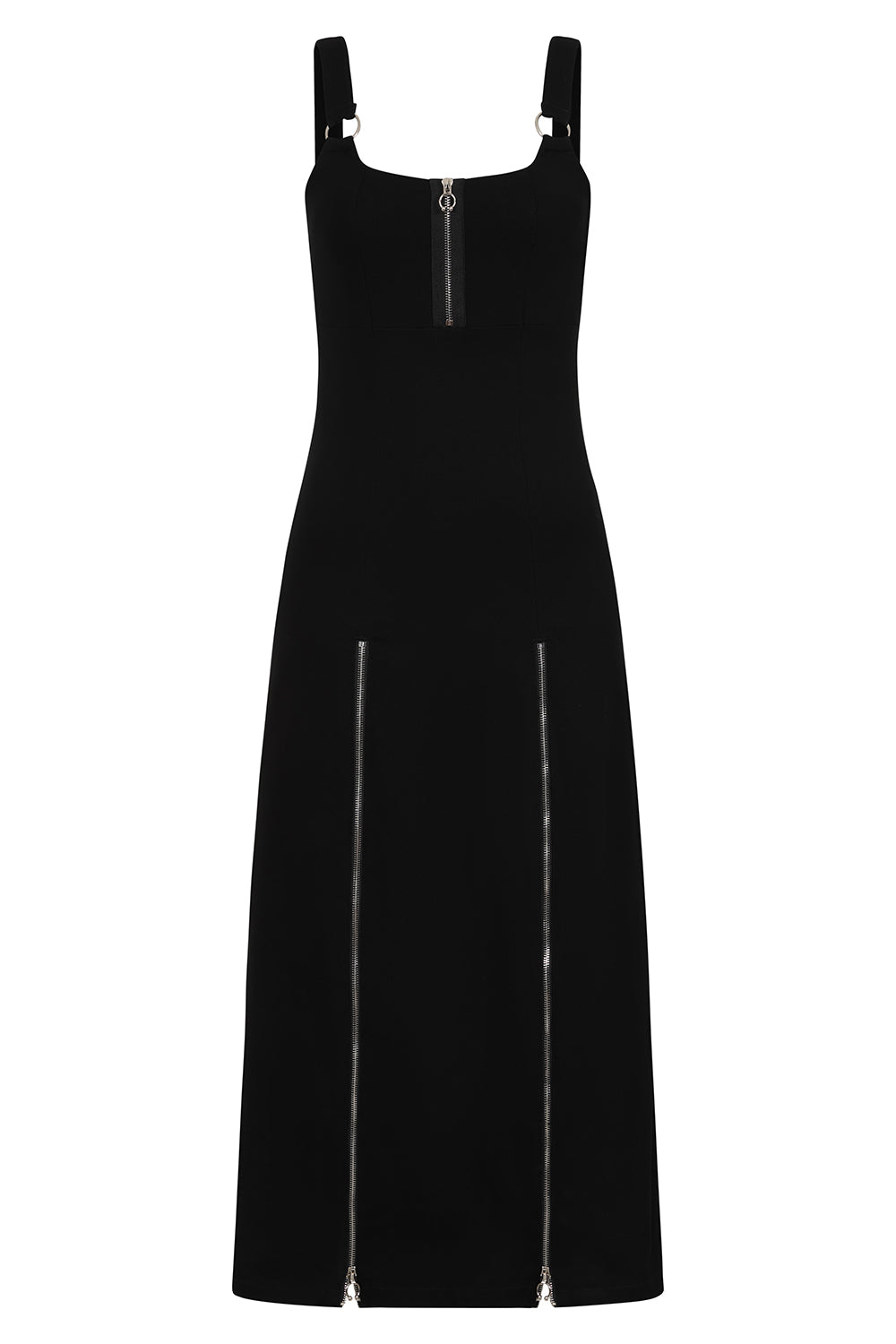 Black Malvolia Long Dress