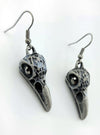ER-Bird Skull Silver w/red eyes