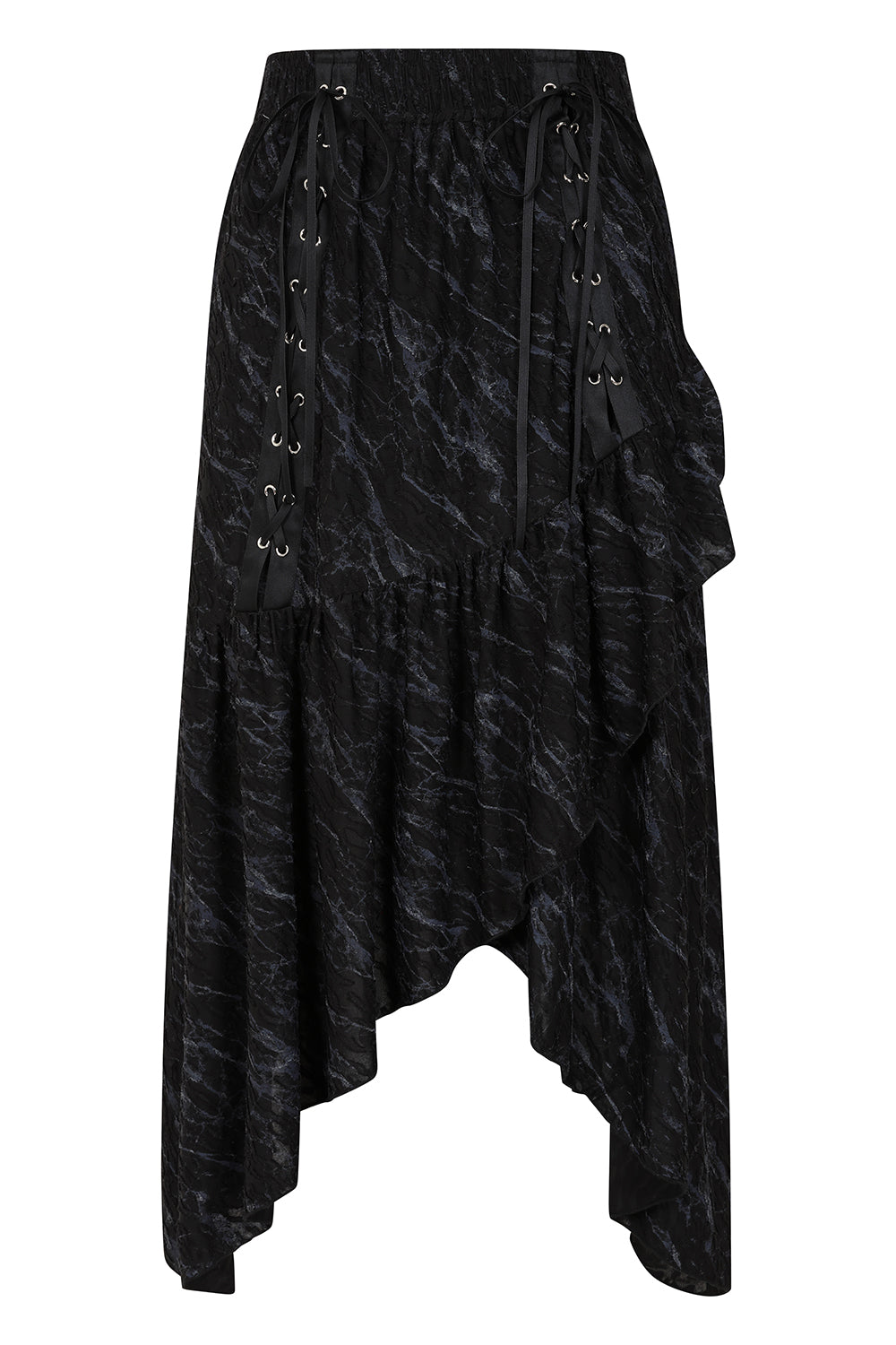 Dark Angel Lace Up Skirt