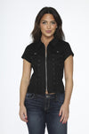Black Gothic Rope Top