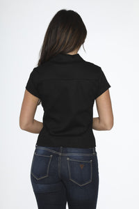 Black Gothic Rope Top