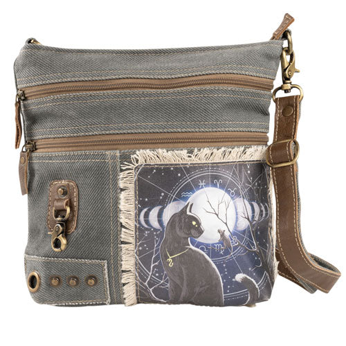 Cat & Moon Crossbody