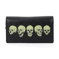 Glow In The Dark Skulls Wallet
