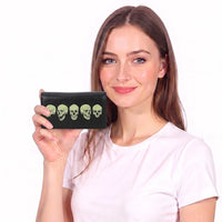 Glow In The Dark Skulls Wallet
