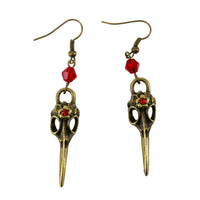 ER-Steampunk Bird Skull Brass
