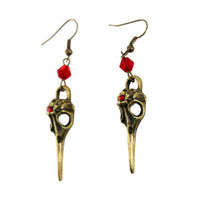 ER-Steampunk Bird Skull Brass