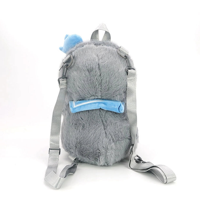 Fuzzy Baby Penguin Backpack